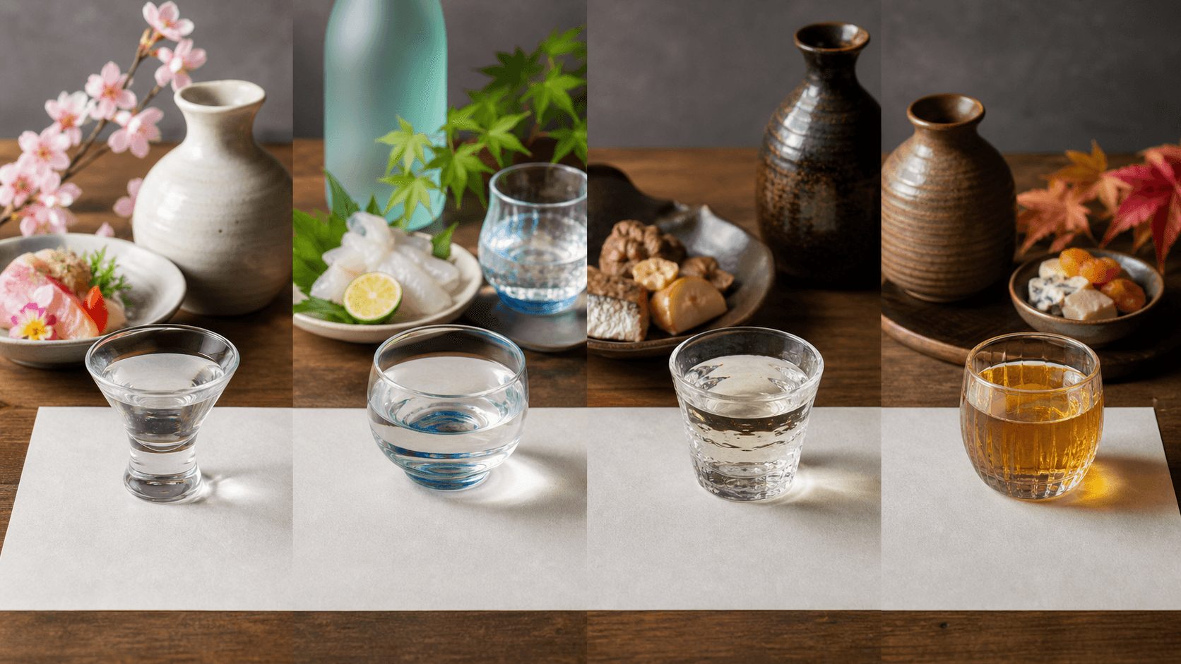 日本酒の4タイプ分類｜SAKE DIPLOMAに学ぶ薫酒・爽酒・醇酒・熟酒