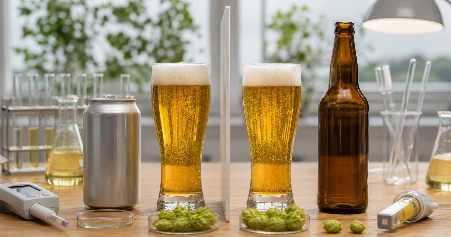 缶ビールvs瓶ビール|どちらが美味しいのか科学的に検証