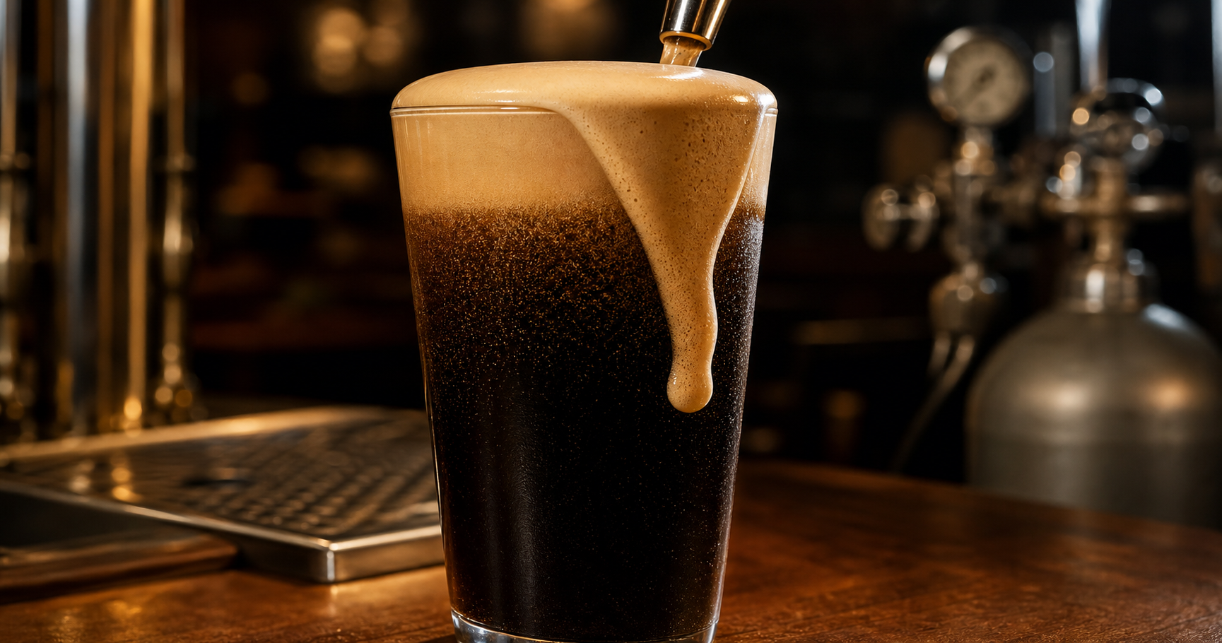 ナイトロビールの秘密|窒素が生むクリーミーな泡