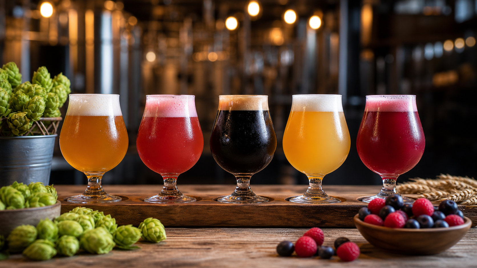 クラフトビールの革命児たち:IPAからサワーエールまで多様性の探求