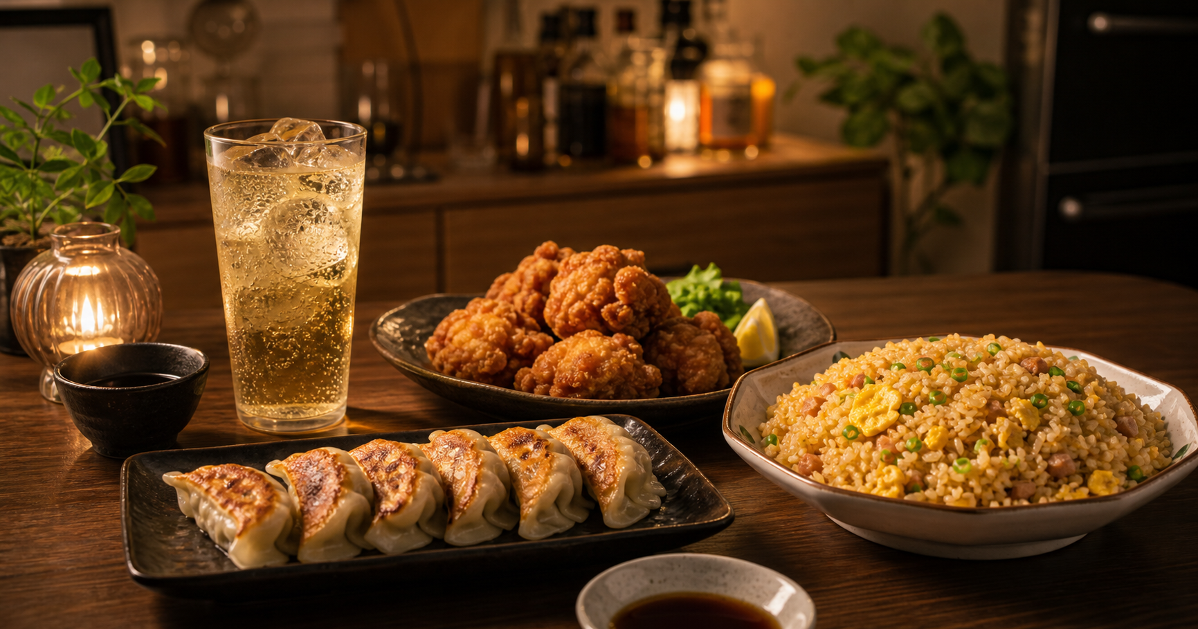 「冷凍食品」と過ごす夜。|餃子、唐揚げ、炒飯にウイスキーが合う理由
