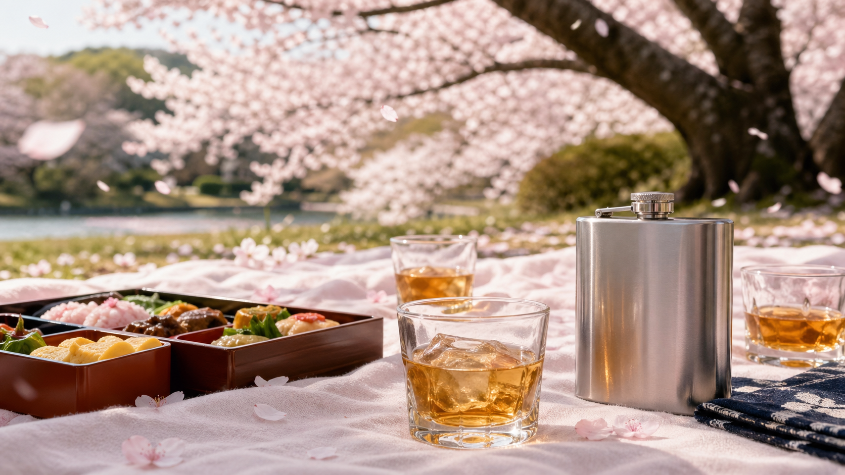 花見に持っていきたいウイスキー5選|春の屋外で映えるボトルと飲み方