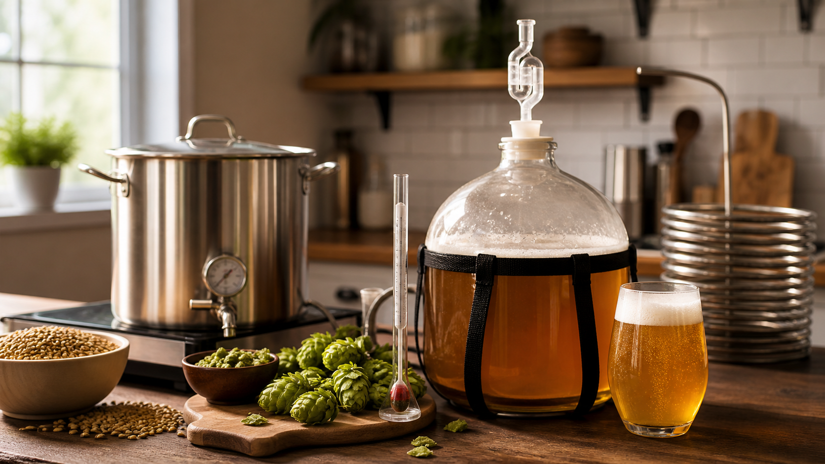 自宅でクラフトビールを作ろう|ホームブルーイング入門ガイド