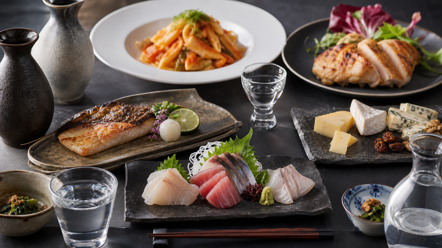 日本酒×料理ペアリング完全ガイド|和食から洋食まで相性抜群の組み合わせ