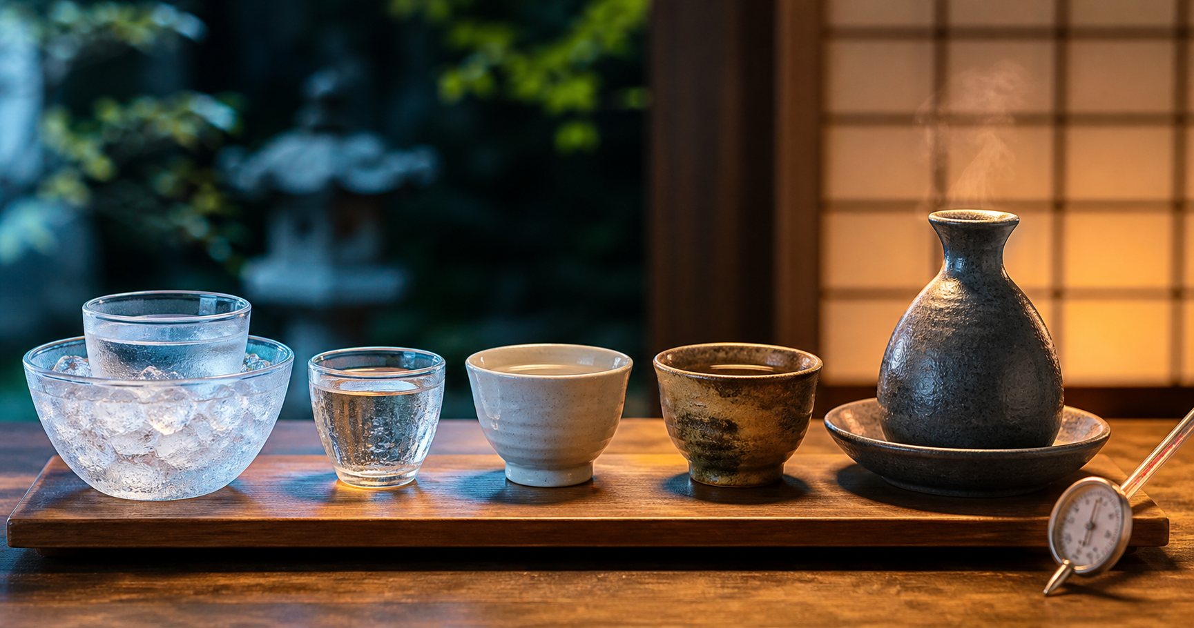 日本酒の温度帯完全ガイド|雪冷えから飛び切り燗まで