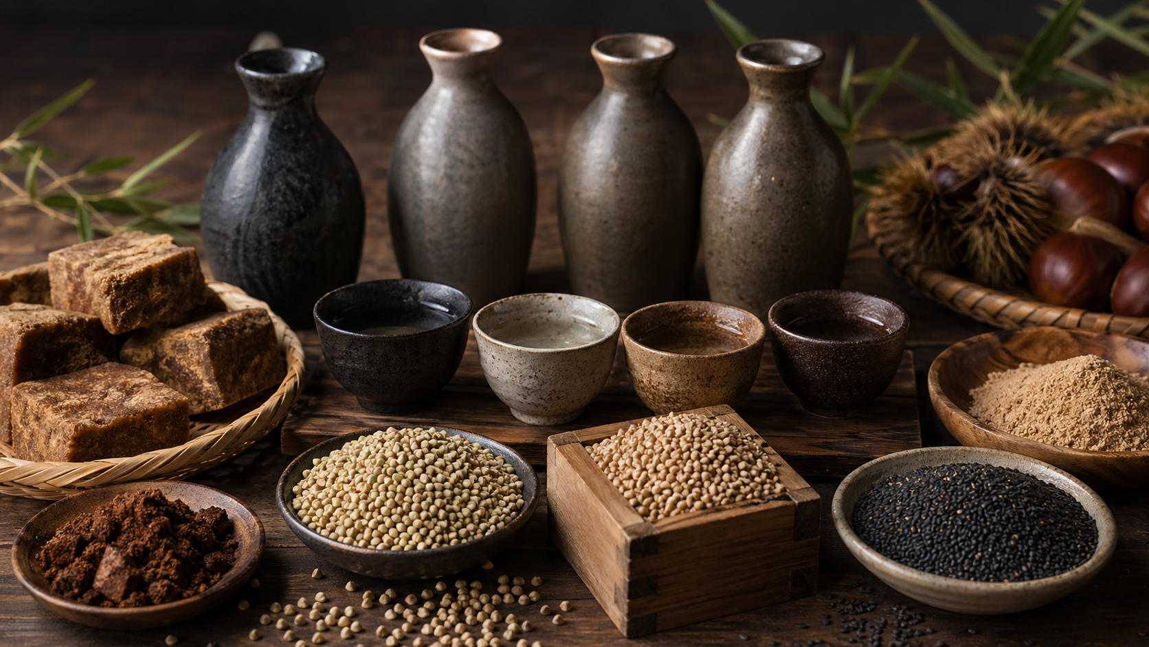 黒糖、栗、そば、胡麻|変わり種・ご当地焼酎の奥深い世界