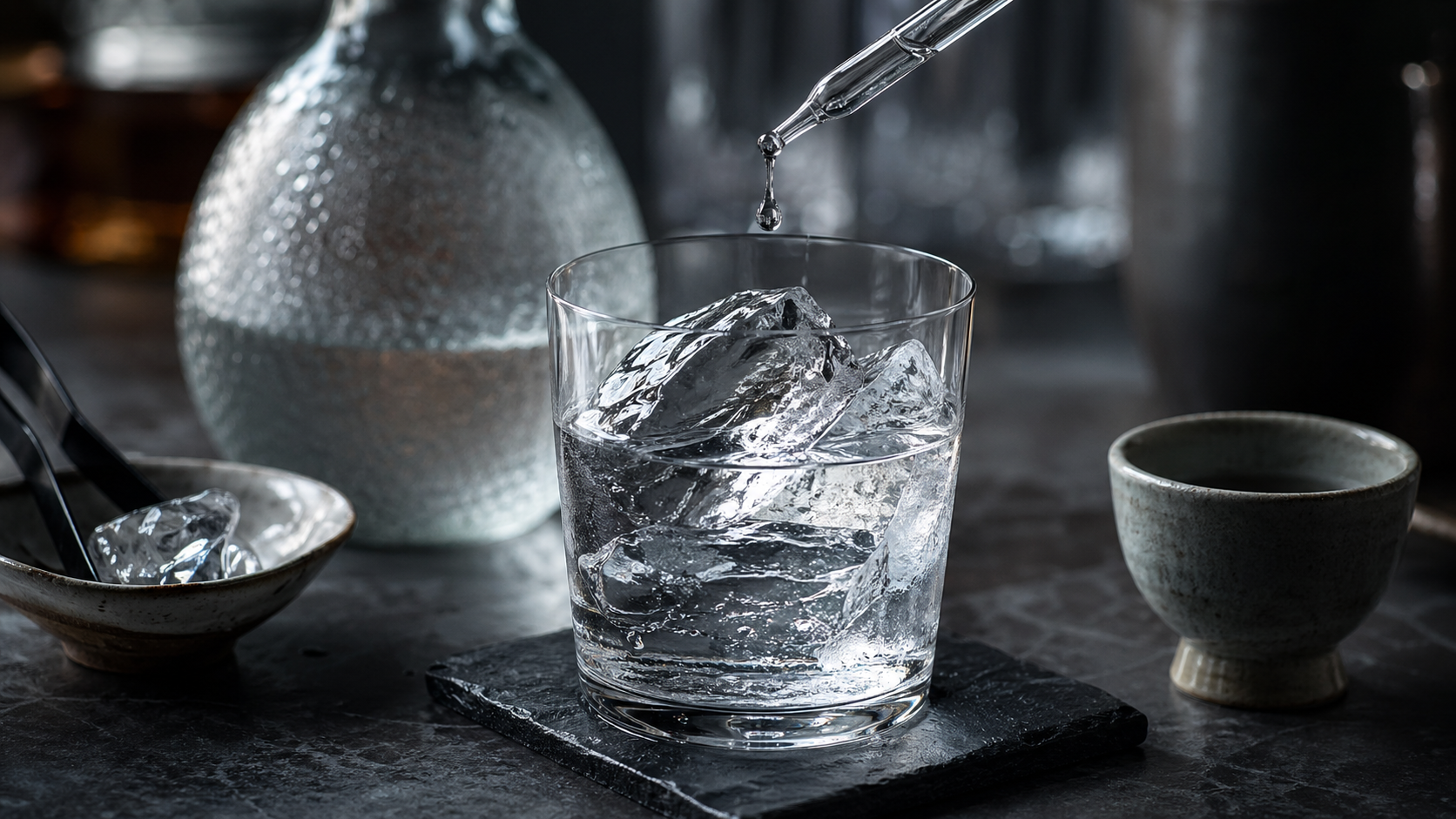 焼酎ロックの黄金比|氷と水の科学で味が変わる