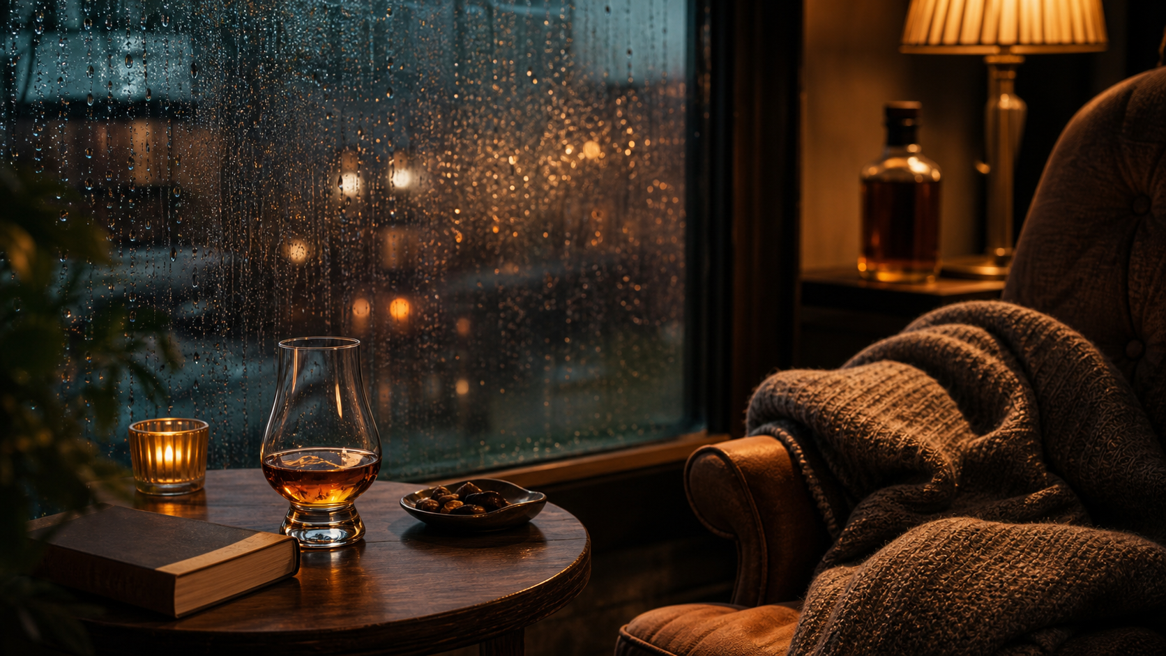 雨の日に飲みたいウイスキー5選|音と香りが織りなす至福のひととき