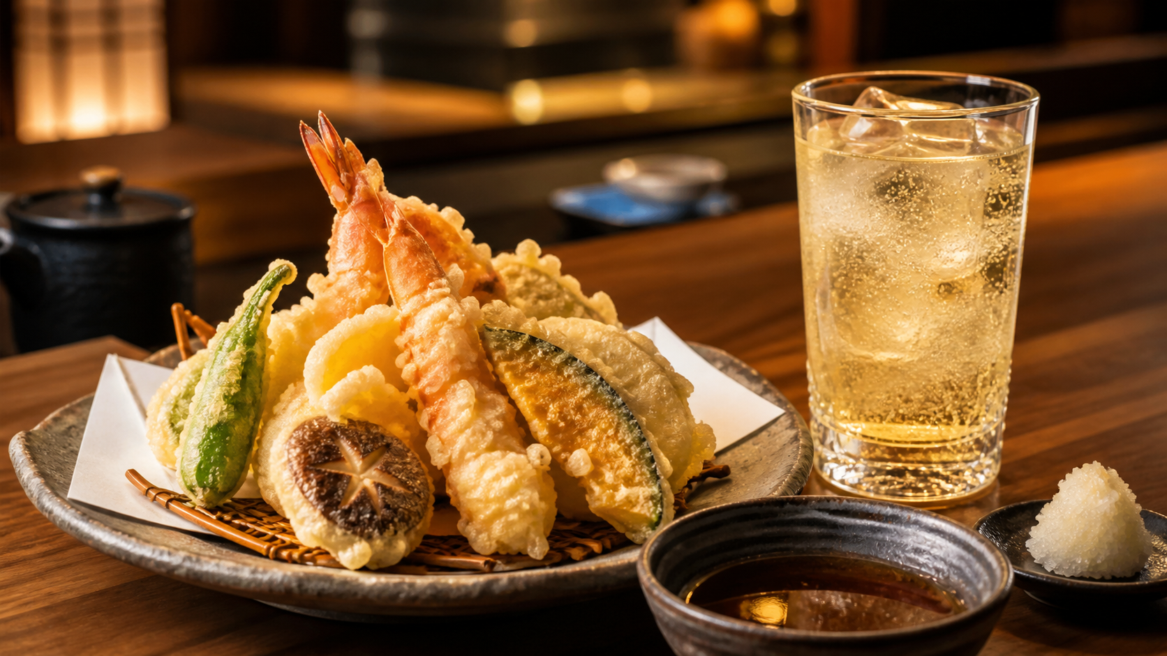 天ぷらとウイスキー|「油」を「アルコール」で昇華させる和のペアリング