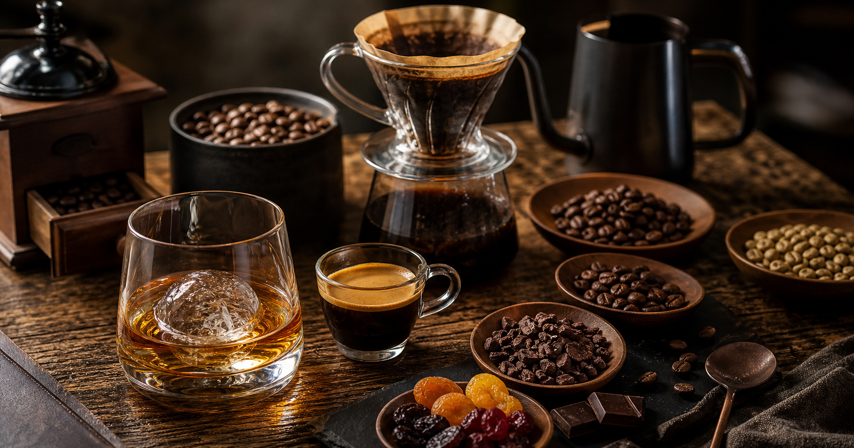 ウイスキー×コーヒーの黄金ペアリング|豆の産地別最適解