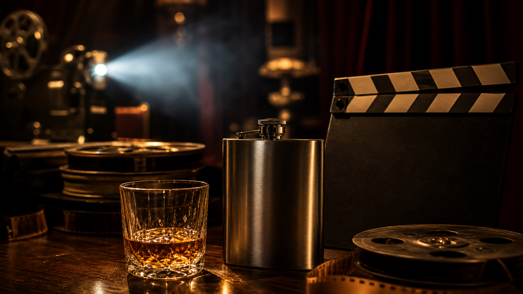 映画とウイスキーの名シーン|飲んだくれが愛する銘柄から「スキットル」の秘密まで