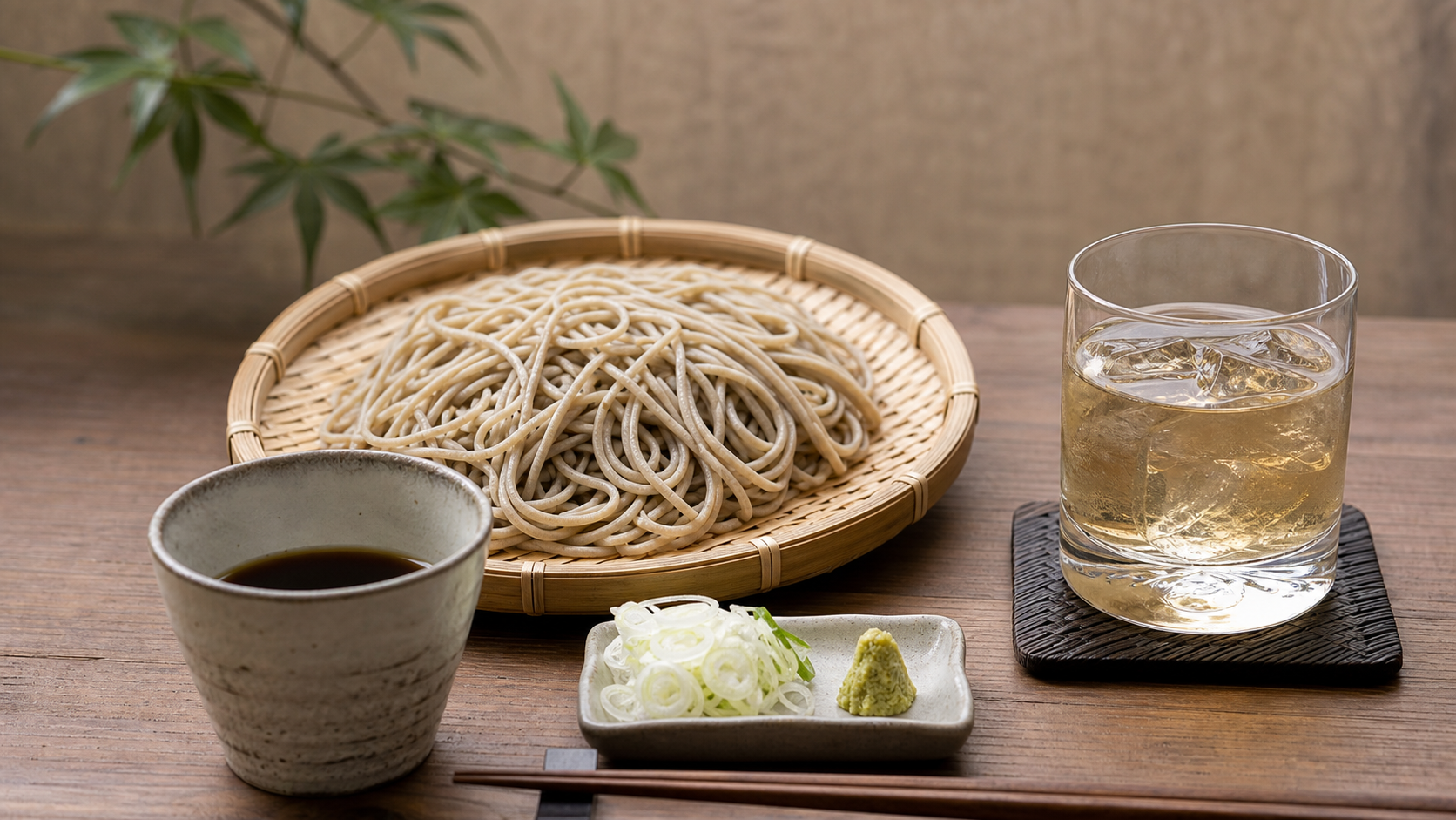 ウイスキー×蕎麦の和の美学ペアリング
