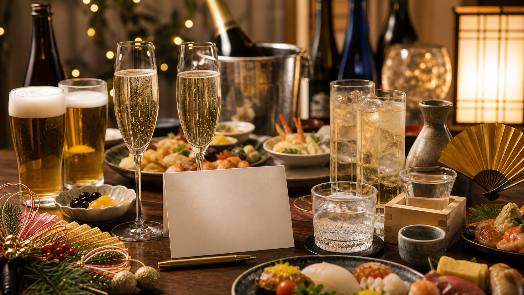 忘年会・新年会のお酒選び|幹事必見!盛り上がる&失敗しないお酒の頼み方